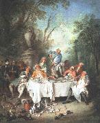 LANCRET, Nicolas Fete in a Wood s china oil painting artist